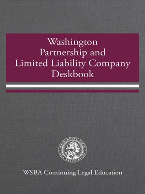 cover image of Washington Partnership and Limited Liability Company Deskbook